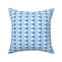 Flyball watercolor tennis balls - small blue