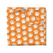 Bear Animal Print in Orange