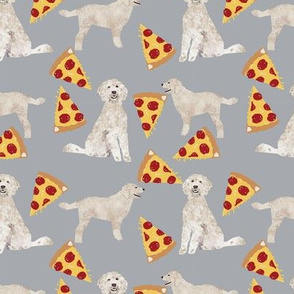 golden doodle pizza fabric best pizza design food lovers dog fabric