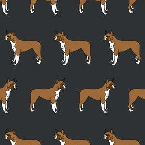 boxer // boxers dog fabric boxer dog design cute pet dogs fabric