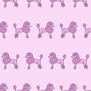poodles // purple pastel poodle fabric cute pastel fairy kei fabric