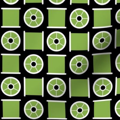 06019672 : cotton reel check : spoonflower0372