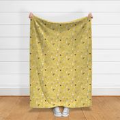 Ambrosia Bunny Field (butter Yellow Linen) MED 