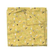 Ambrosia Bunny Field (butter Yellow Linen) MED 