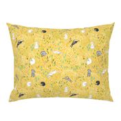 Ambrosia Bunny Field (butter Yellow Linen) MED 