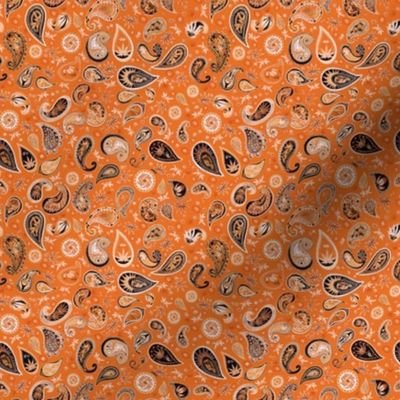 420 Hiphop Paisley Orange