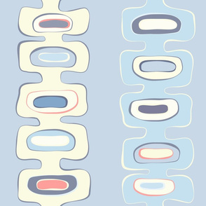 Geometric Squiggles Seamless Repeating Pattern