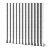 grey linen stripe 1" (90) || the lumberjack collection