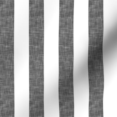 grey linen stripe 1" (90) || the lumberjack collection