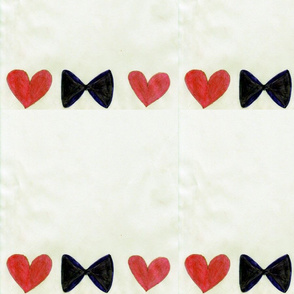 Bows & hearts(dark)