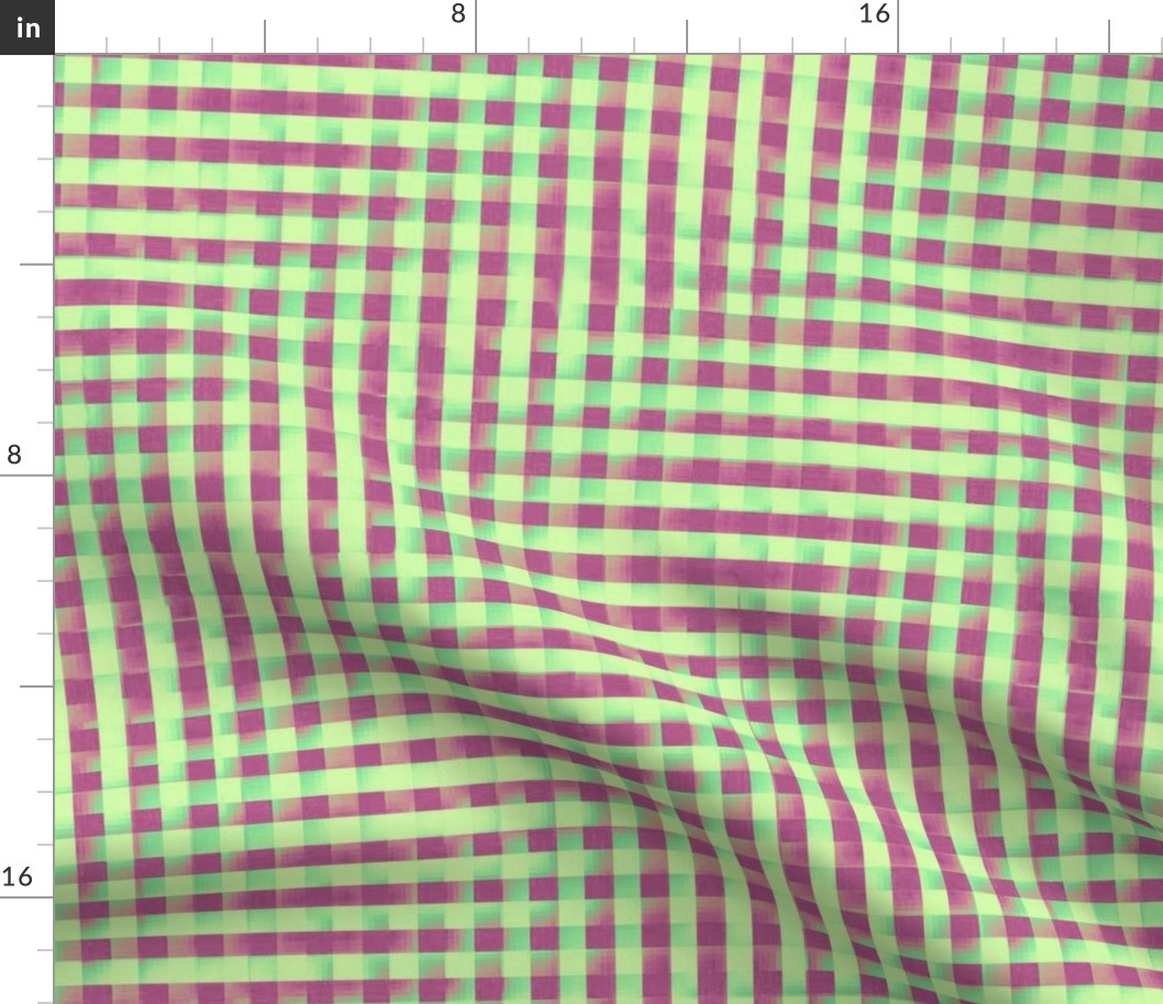 XL glitchy alexandrite plaid