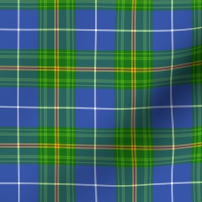 Nova Scotia official tartan, 3" muted colors
