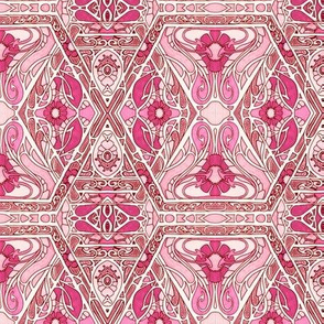 Art Nouveau Goes Pink