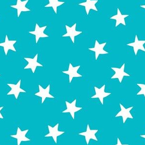 stars // turquoise star fabric sky night sky fabrics andrea lauren