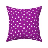stars // purple star fabric cute girls room star design
