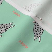 sea turtles // grey and mint turtle fabric nursery baby design cute sea turtles design