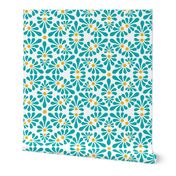 Talavera XXL Turquoise and Yellow