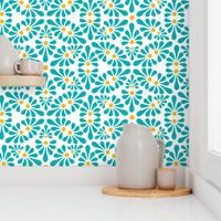 Talavera XXL Turquoise and Yellow