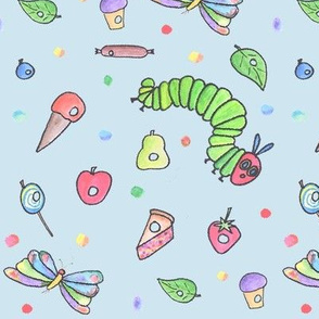 Hungry Caterpillar-Blue