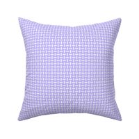 Basket weave lilac