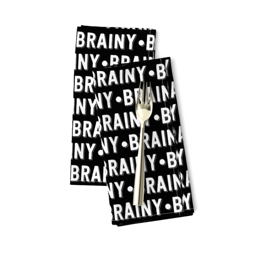 Brainy Text | Black