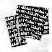 Brainy Text | Black