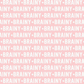 Brainy Text | Provincial Pink