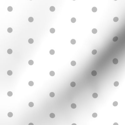 mini dots // grey fabric white and grey design nursery baby mini dots fabric