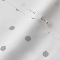 mini dots // grey fabric white and grey design nursery baby mini dots fabric