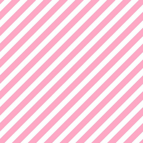 diagonal stripes // pink stripes fabric pink stripe fabric