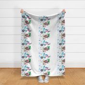Pirate Border for Girl Dresses with Mermaid