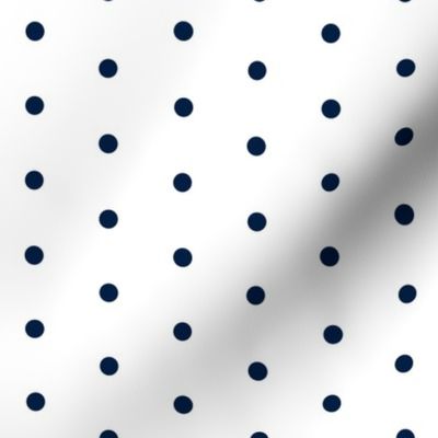 mini dots // navy blue mini dots dot fabric nursery baby design nursery design