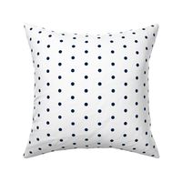 mini dots // navy blue mini dots dot fabric nursery baby design nursery design