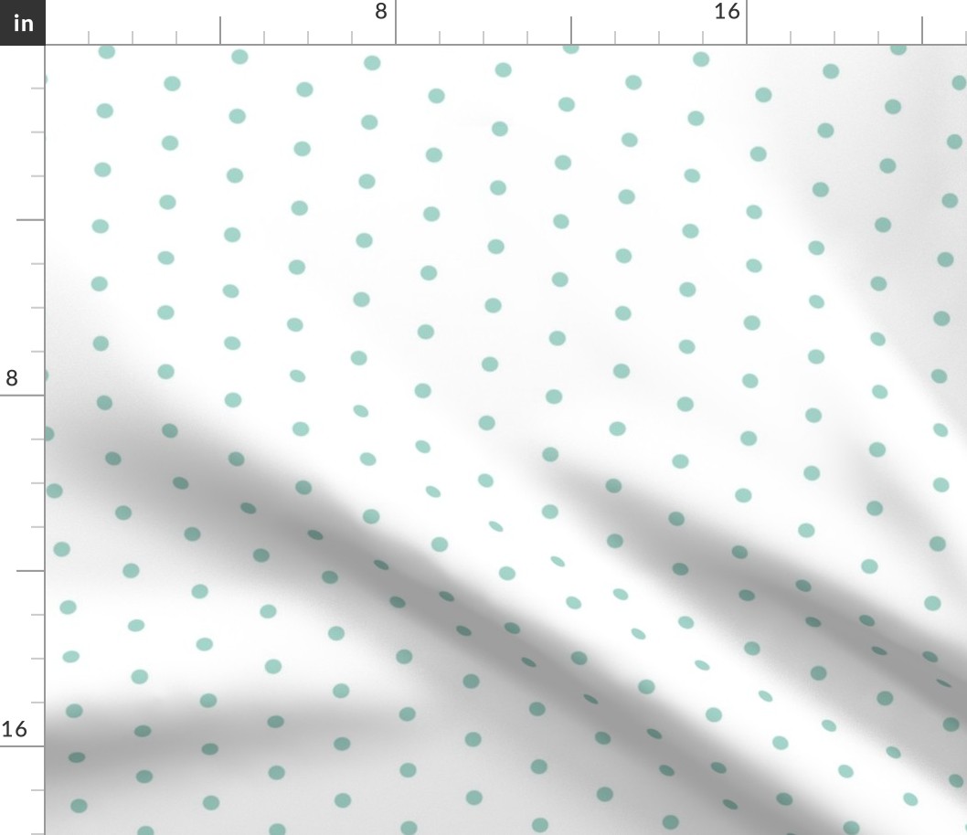 mini dots // mint dot fabric nursery baby mini dots basic simple design