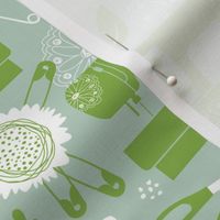 Garden of Sewing Supplies - Original Limited Palette