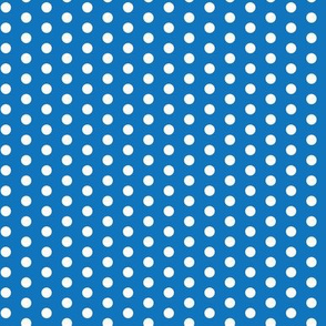 16-05b White on Blue Polka Dot_Miss Chiff Design