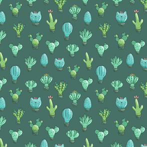 cacti pattern MEDIUM