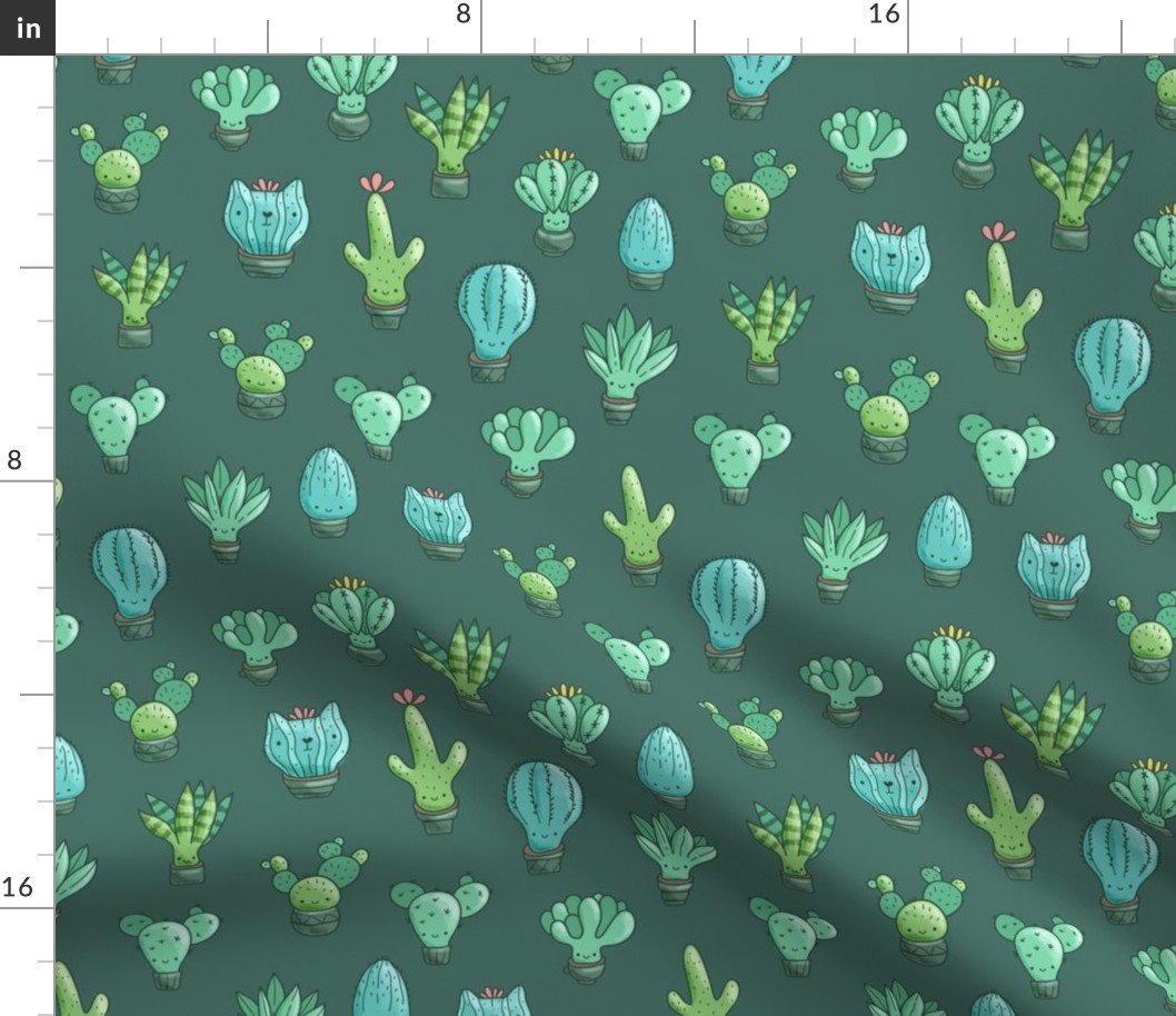 cacti pattern MEDIUM