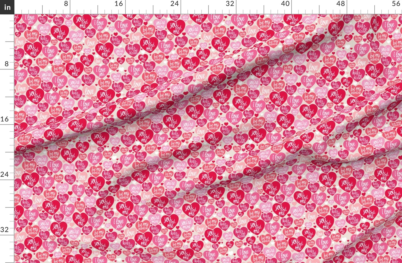 Be my Valentine Fabric
