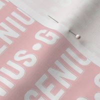 Genius Text | Provincial Pink