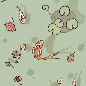 koi pond