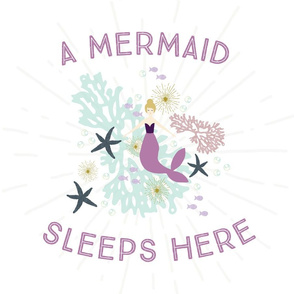 A Mermaid Sleeps Here Lovey // Laguna Blonde