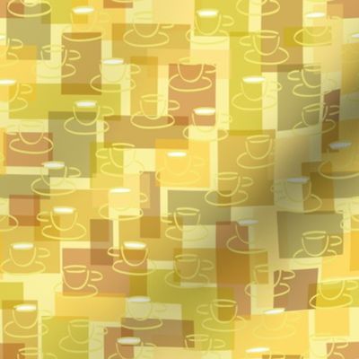 Cuppa Joe-Yellow cups on Boxes