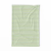 Green +white traditional sailor's jersey stripes by Su_G