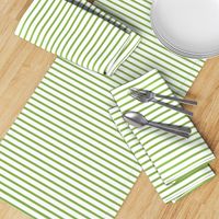 Green +white traditional sailor's jersey stripes by Su_G