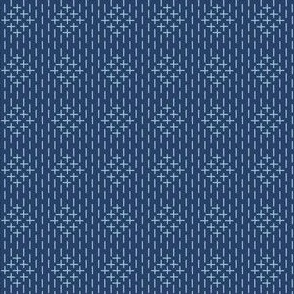 faux sashiko diamond stripe