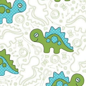 Sewing Dinosaurs