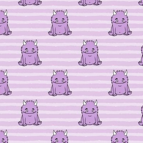 little monsters || purple