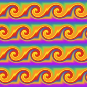 Rainbow Waves