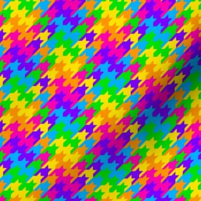 Rainbow Houndstooth 1